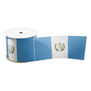 Ruban En Satin Drapeau du Guatemala