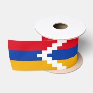 Ruban En Satin Drapeau du Haut-Karabagh