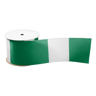 Ruban En Satin Drapeau du Nigeria