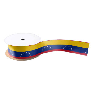 Ruban En Satin Drapeau du Venezuela