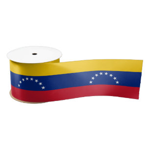 Ruban En Satin Drapeau du Venezuela