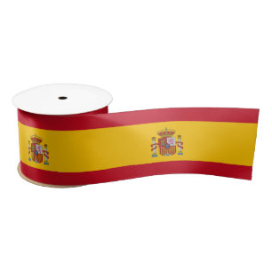 Ruban En Satin Drapeau espagnol (Espagne)