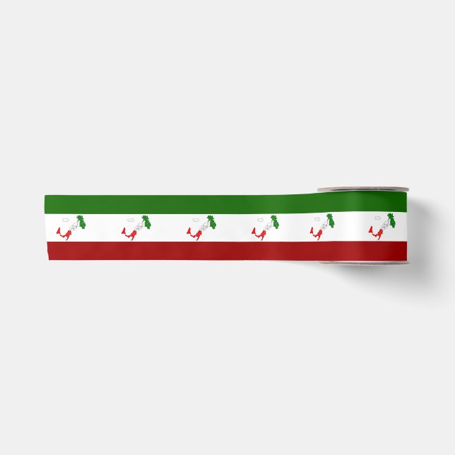 Ruban En Satin Drapeau italien (Devant)