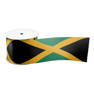Ruban En Satin Drapeau Jamaïque