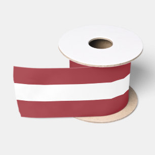 Ruban En Satin Drapeau letton couleurs ruban, Lettonie