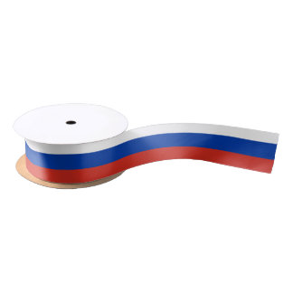 Ruban En Satin Drapeau russe