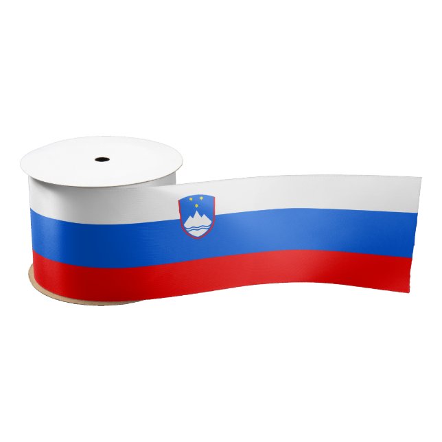Ruban En Satin Drapeau slovène (Bobine)
