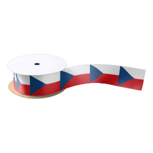 Ruban En Satin Drapeau Tchèque & Voyage République Tchèque, va