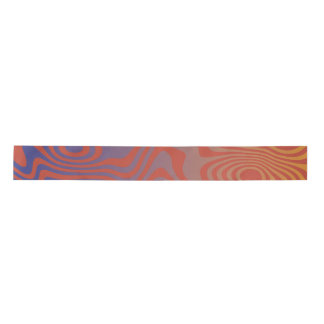 Ruban En Satin Dream Flow l Abstract Trippy Pattern - No. 01