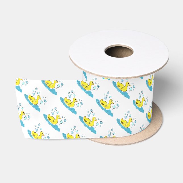 Ruban En Satin Duckies (Bobine)