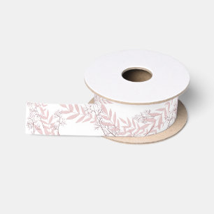 Ruban En Satin Dusty Rose rose Mariage Vintage Botanique
