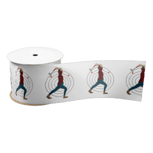 Ruban En Satin Éclatement de l'Ax