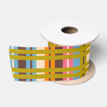 Éclectique Coloré Rétro Contemporain Tissé Rayé
