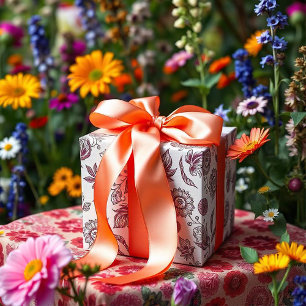 Ruban En Satin Elégante couleur bracelet-orange FC8C53