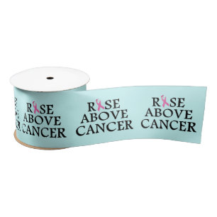 Ruban En Satin Élever au-dessus du cancer
