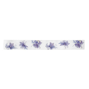 Ruban En Satin Emballage Cadeau Iris Purple