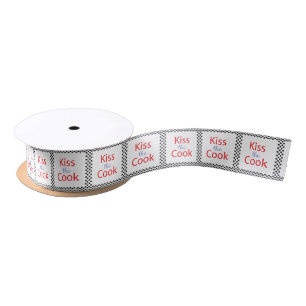Ruban En Satin Embrasse Le Cuisinier