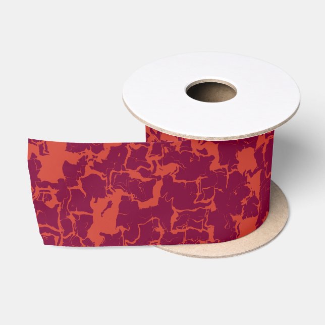 Ruban En Satin ensemble de serviettes de bain abstrait rose et or (Bobine)