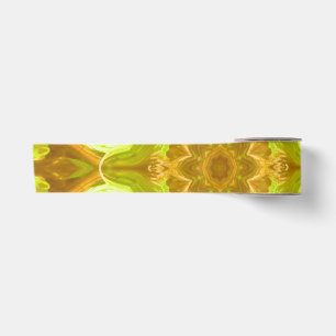 Ruban En Satin Esprit de feuillage solaire motif abstrait 