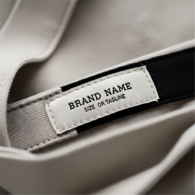Ruban En Satin Étiquettes de nom de marque (Créateur téléchargé)