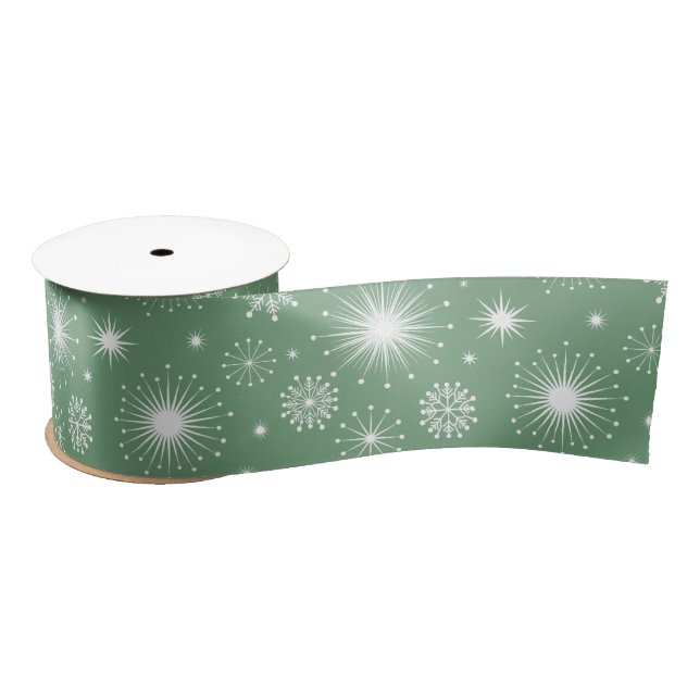 Ruban En Satin Étoiles Nostalgiques de Kitschmas (Bobine)
