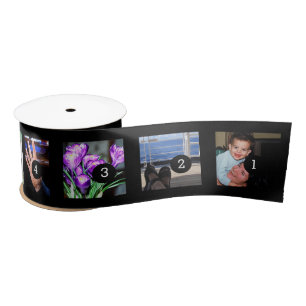 Ruban En Satin Faites vos propres 9 photos + couleur