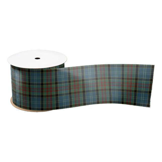 Ruban En Satin  Famille et région de Paisley Tartan Plaid Motif (Bobine)