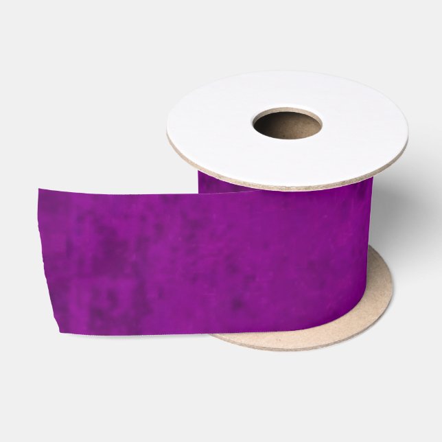 Ruban En Satin Faux éclate de velours violet (Bobine)