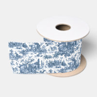 Ferme vintage Rustique Français Toile Bleu & Blanc