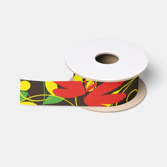 Ruban En Satin feuille (Bobine)