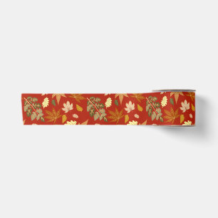 Ruban En Satin Feuilles d'automne