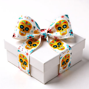 Ruban En Satin Fiesta Calaveras