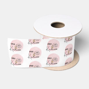 Ruban En Satin Fille rose Étaler