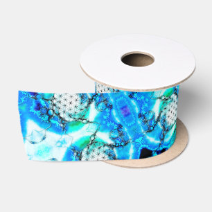 Ruban En Satin Fleur De Vie - Façons Colorées 2