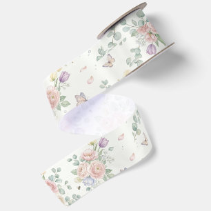 Ruban En Satin Fleur Élégante