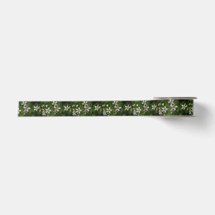 Ruban En Satin Fleurs de Blackberry