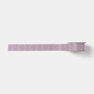 Ruban En Satin Fleurs Vintage mauve Mel Mae Schmidt Stationery