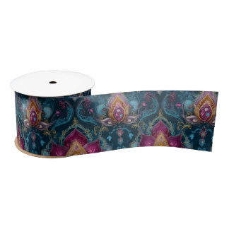 Ruban En Satin Floral bijoux