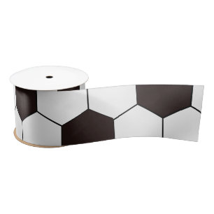 Ruban En Satin Football Enfants Football motif Football 