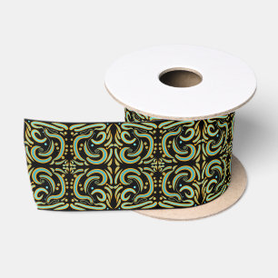Ruban En Satin Formes circulaires, linéaires et effilées Art abst