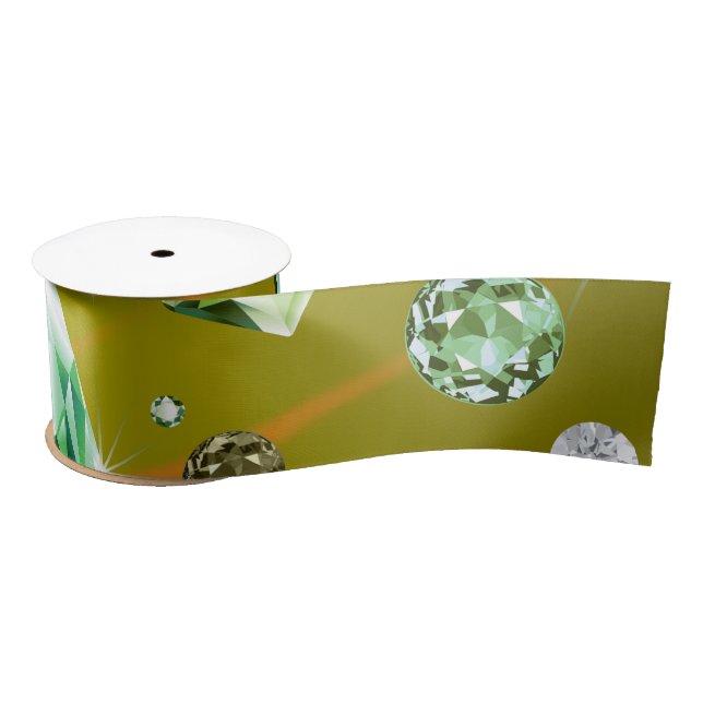 Ruban En Satin Galaxie de diamant 10 (Bobine)