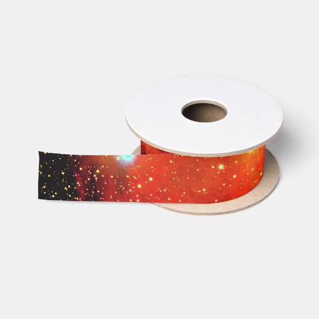 Ruban En Satin Galaxie tombée en feu (Bobine)