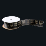 Ruban En Satin Gatsby party Gold et Black Pop Fizz Clink<br><div class="desc">Nouvel an Eve Gold et Black Pop Fizz Clink fournitures d'emballage cadeau. Faux Gold foil Pop Fizz Clink party favors pour la fête de la Saint-Sylvestre de style Great Gatsby,  soirée de mariage Art déco,  1920 bachelorette party favors.</div>