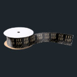 Ruban En Satin Gatsby party Gold et Black Pop Fizz Clink<br><div class="desc">Nouvel an Eve Gold et Black Pop Fizz Clink fournitures d'emballage cadeau. Faux Gold foil Pop Fizz Clink party favors pour la fête de la Saint-Sylvestre de style Great Gatsby,  soirée de mariage Art déco,  1920 bachelorette party favors.</div>