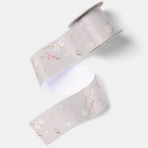 Gaura Aquarelle Florale Rose Tendre