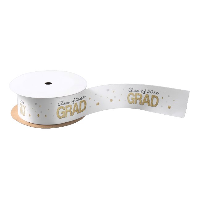 Ruban En Satin Gold Foil Parties scintillant Confetti Graduation  (Bobine)