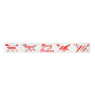 Ruban En Satin Golden Labrador Retriever Christmas Ribbon