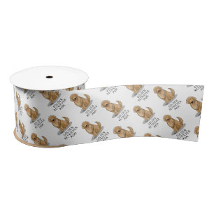 Ruban En Satin Golden Retriever Maman - Chien Maman