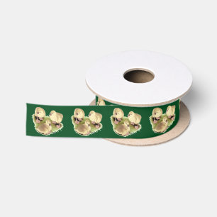 Ruban En Satin Goslings : Buff African