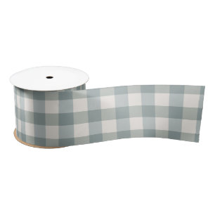 Ruban En Satin Green Plaid En vichy Country Farmhouse Simple